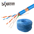 SIPU best price high quality copper UTP FTP SFTP ethernet cat5e cat6 data networking lan network cable